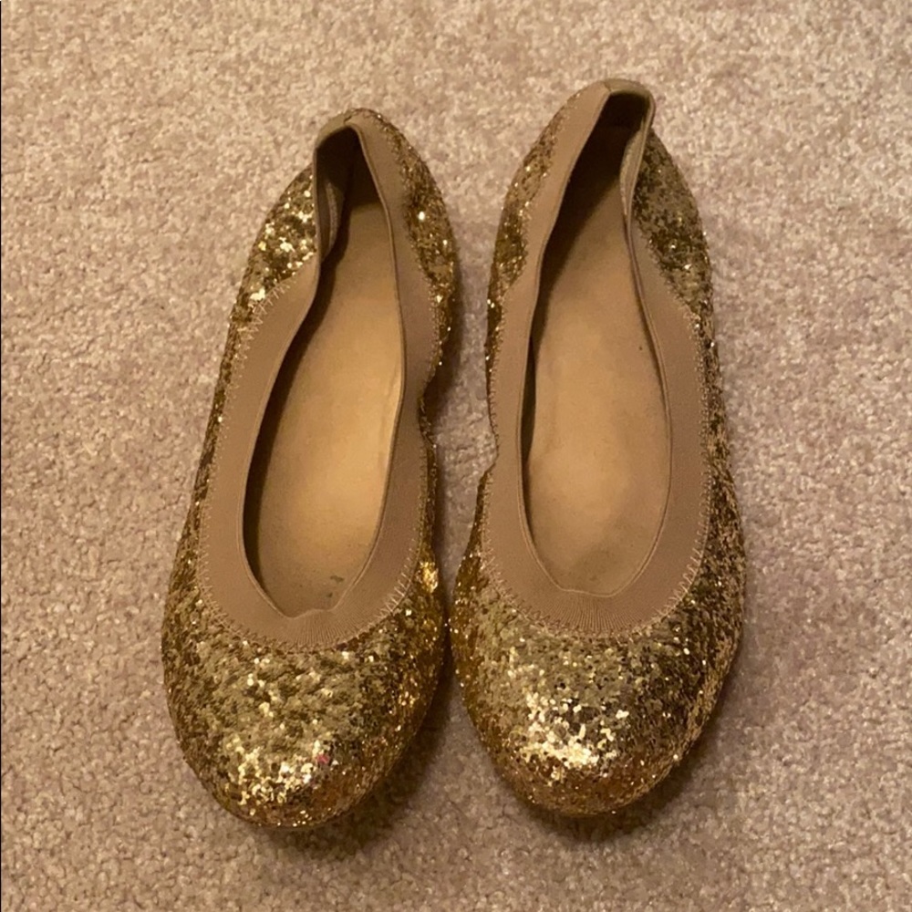 Stuart Weitzman Latstikon Nude Glitter